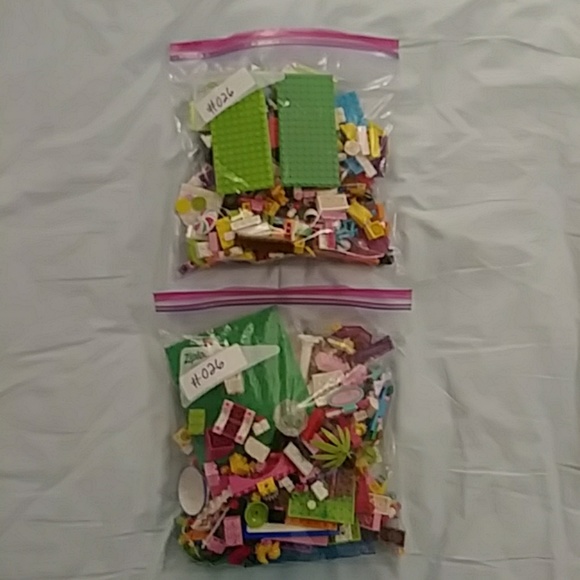 Legos Other - Lot Of 2: 1 gallon Bags Of Legos + Manuels
